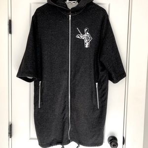 McQ Long Zip Hoodie